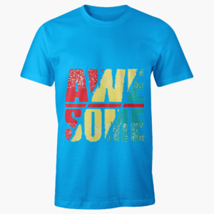 Awesome Printed Short Sleeve T-Shirt – Casual and Comfortable